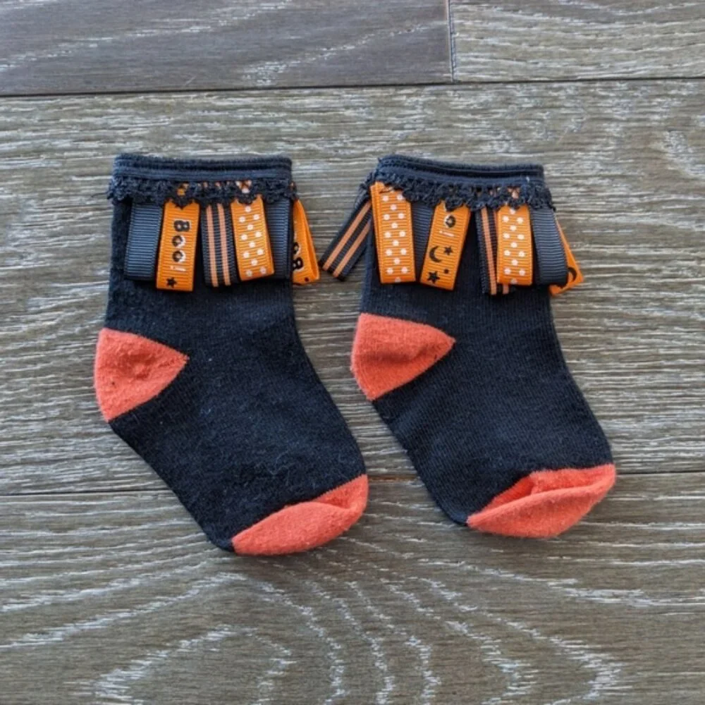 3/$15 - Baby Halloween Socks